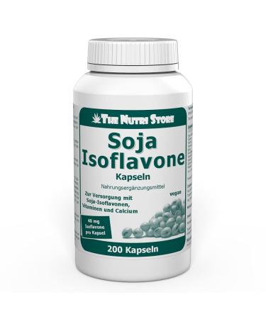 Soya Isoflavones 40 mg vegan capsules 200 pcs.