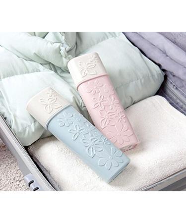 2PCS Portable Plastic Toothbrush Toothpaste Holder Case for Travel - Color Random - Buy Online on GoSupps.com