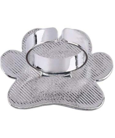 Stainless Steel Nail Art Palettes - Ring Mixing Tools for Perfect Makeup Creations (2 Pack) - Buy Online on GoSupps.com