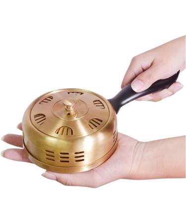 Buy Tubayia Copper Moxa Box - Moxibustion Burner | Chinese Medicine Device for Pain Relief - International Shipping - Buy Online on GoSupps.com