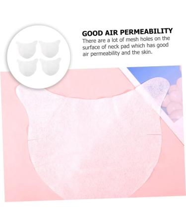 100 Sheets Disposable Neck Membrane Bed Linen Neck Paper Neck Paper Made of Non-Woven Fabric Embellishing Neck Paper Neck Cover Paper White Plant Fibres Large Neck Beautiful Neck 25x18.5cm White - Buy Online on GoSupps.com