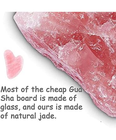 Natural Gua Sha Crystal Stone Roller & Face Roller Set | Reduce Puffiness & Redness | Perfect Self-Care Gift for Men & Women | International Shipping Available - Buy Online on GoSupps.com