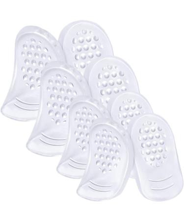 Mobestech 16 Pairs Self-Adhesive Silicone Heel Pads - U-Shaped High Heel Inserts for Women - Comfort Grip Shoe Pads for Formal Wear & Exercise - Buy Online on GoSupps.com