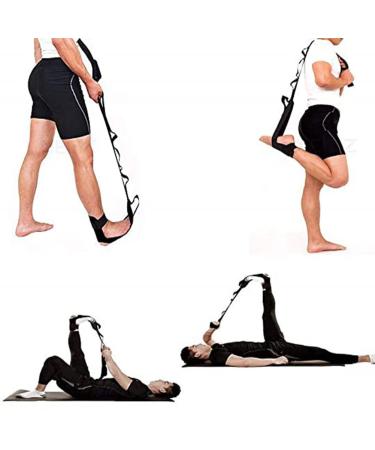 Lxnderment Foot and Calf Stretcher Brace for Plantar Fasciitis, Heel Spurs, Achilles Tendonitis - Relief for Leg and Thigh with Stretching Strap - Buy Online on GoSupps.com