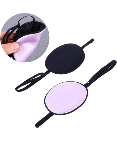 Healifty Silk Eye Flap for Adults - 2-Pack Elastic Lazy Eye Patches for Amblyopia & Strabismus - Buy Online on GoSupps.com