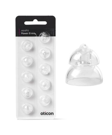 Oticon Replacement Domes for MiniRite Hearing Aids (8mm Power)