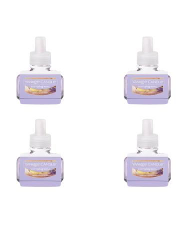 Yankee Candle Lemon Lavender Electric Home Fragrance Scent Plug Refill (Pack of 4)