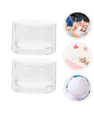 Buy French Silicone Nail Stamp Set - 2 Clear Jelly Stamping Tools for DIY French Tip Nail Art - Perfect for Home & Salon Use - Buy Online on GoSupps.com