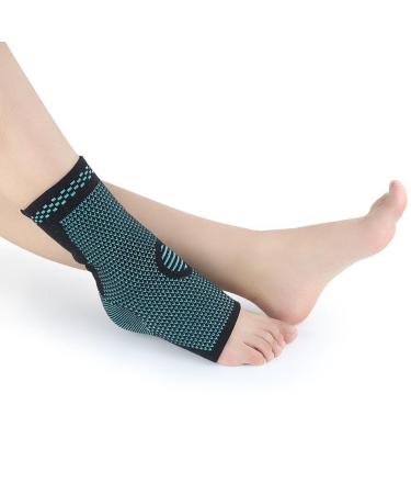 HEALLILY Compression Ankle Brace | Knitted Ankle Support Sleeve for Sprains & Achilles Tendon - Size M (35-37) | International Shipping Available - Buy Online on GoSupps.com