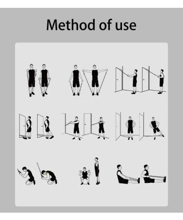 11 Piece Tension Rope Set with Handle Foot Clip - Stackable up to 150 lbs - for Resistance Training for Indoor and Outdoor Sports Fitness Suspension Speed Strength Home Gym Yoga Green - Buy Online on GoSupps.com