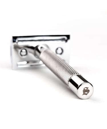 St rtebekker Premium Razor Hobel Solingen - Steel Handle 10 Blades Wet Shaving Set - Gift Idea - Premium Quality Made in Germany - Buy Online on GoSupps.com