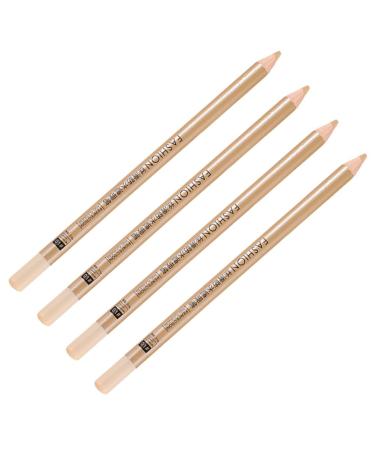 Beatifufu 4pcs Concealer Pen Concealer for Dark Circles Makeup Concealer Women Makeup Supplies Concealer for Marks Concealer for Freckle Concealer for Makeup 1 g (Pack of 1) White