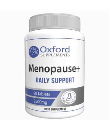 Menopause Supplements for Women | High Strength 2500mg Tablets | Contains Sage Leaf Extract to Support Daily Menopause Symptoms (90 Tablets - 3 Month Supply)