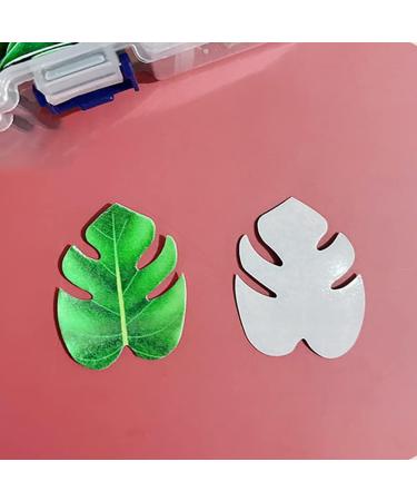 48 Pcs Tropical Leaves Cupcake Toppers Monstera Leaf Cake Decorations Summer Tropical Party Cupcake Decorations Palm Leaf Cake Toppers - Buy Online on GoSupps.com