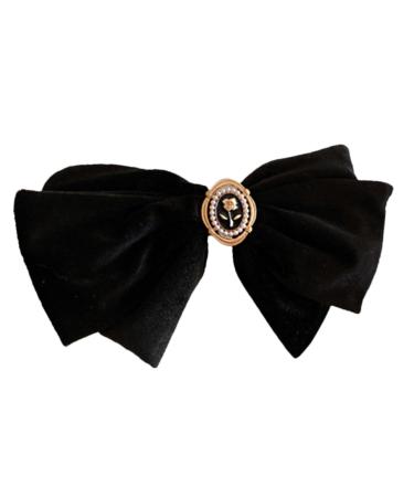 FRCOLOR Bowknot Pearl Hair Pearl Hair Barrettes Hairpins Hair for Women Hair Accessories for Women Barrettes for Women Hair Decoration Hair Pin Hair Clip Miss Cloth Big Hairpin The Flowers