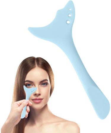 Mascara Shield Guard Silicone Mascara Shield Guard | Eyelash Applicator Tool Aid & Guide Reusable Multifunctional Eyelash Crafting Companion For Beginners Blue - Buy Online on GoSupps.com