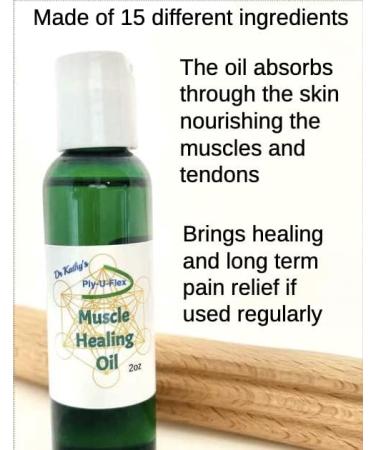 Muscle Healing Oil 4oz | Relieve Pain in Muscles & Joints - Fast International Shipping - Buy Online on GoSupps.com