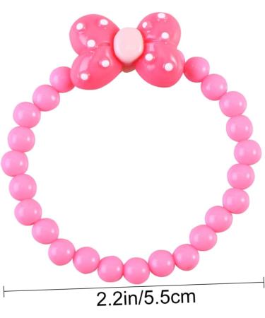 Bestonzon 6-Pack Colorful Children's Bracelets | Candy-Colored Kids' Arm Loop Accessories & Toy Jewelry - Buy Online on GoSupps.com
