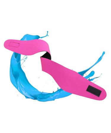 GANAZONO Waterproof Sweat Out and Cm with Bands Covers Swimmers Water Miss Adultrose Gear Mens Aldult Tab Adjustable to L Sports Hair Women Rose Protection Rosy Ears Headband