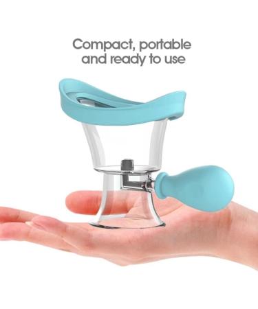 Hand-Operated Silicone Eye Washing Cup Kit - Effective Eye Cleaning Reduces Dust & Irritation Transparent Blue Eye Wash Cup for Safe Eye Care - Buy Online on GoSupps.com