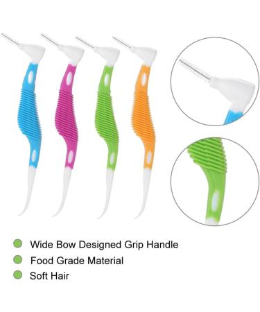 Soft Interdental Brushes Set | 8 pcs Dental Care Tools for Braces Bridges & Oral Hygiene - Dispo Tootfor HPIcks - Buy Online on GoSupps.com