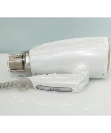 1800W professional beauty power generation hair dryer nano water negative ion hair dryer with 6-speed heating setting 50 C constant temperature detachable air nozzle SHPEHP-White - Buy Online on GoSupps.com
