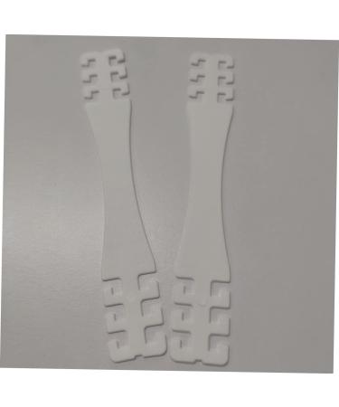Minkissy 10-Pack Mask Accessories - Ear Cable Extension Buckles for Comfortable Face Covering - White 15x2cm - Buy Online on GoSupps.com