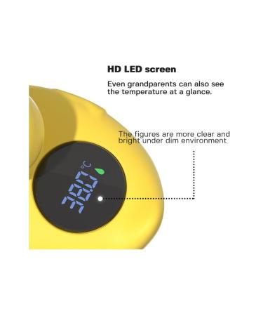 Paafjell Duckling BPA Free Digital Bath Thermometer - Fun & Safe Baby Bathing - Buy Online on GoSupps.com