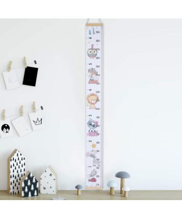 Children's Height Chart - Portable Growth Measure Wall Sticker for Toddlers & Babies | Cute Home Room Decoration - Buy Online on GoSupps.com
