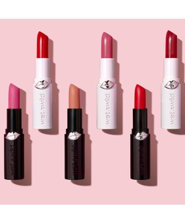 Wet n Wild Mega Last High-Shine Lipstick in Strawberry Lingerie - 0.11 Ounce (Pack of 1) - Buy Online on GoSupps.com