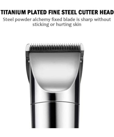 Professional Cordless Hair Clippers for Men | Titanium & Ceramic 3 Speed Settings & LCD Display - Perfect for Barbers - Buy Online on GoSupps.com
