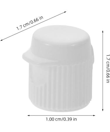 Gatuida 30pcs Plastic Toothpaste Caps Flip Top Covers Screw-in Lids Travel Toothpaste Tube Caps - Buy Online on GoSupps.com