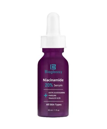 20% Niacinamide Serum for Face Niacinamide Vitamin B3 Concentrated Serum Moisturizer Pore Minimizer Anti-aging Discoloration Correcting Treatment 30ml / 1fl oz