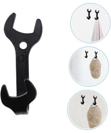 Alipis Iron Wrench Hook Decorative Hooks Peg Hooks Wall Coat Hanger Wall Hooks for Hanging Scarf Plant - Buy Online on GoSupps.com
