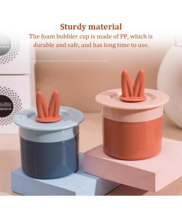 dijiusidy Foam Maker Cup Manual Cleaning Bubbler Shower Gel Cream Foamer Portable Home Bathroom Travel Foaming Skin Care Dark Blue - Buy Online on GoSupps.com