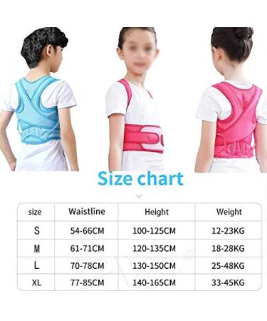 Back Posture Corrector Therapy Corset Spine Support Belt Lumbar Back Posture Correction Bandage for Men Women Adult Children (Color : Pink) Handmade Full moon lofty ambition - Buy Online on GoSupps.com