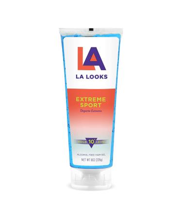 LA Looks Absolute Syling Hair Gel - Extreme Sport - 8 Oz - Hold for High Performance Activity - Controls Hair In High Humitiy - Safe for Color-Treated Hair