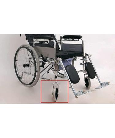 6 Inch/7 Inch /8 Inch Wheel Replacement Wheelchair Front Wheels Rollator Universal Wheels Walker Anti Slip Replacement Casters Rollers Accessory for Wheelchairs Rollators Grey 6in Grey 7in - Buy Online on GoSupps.com