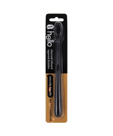 Hello BPA-Free Toothbrush with Charcoal Bristles - Eco-Friendly Oral Care - Buy Online on GoSupps.com