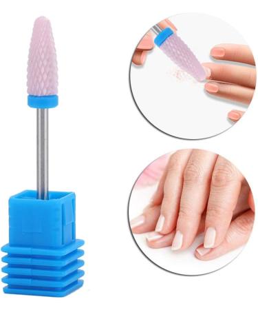 Pink Drill Bits for Nails Not Slip Gel Nail Drill Bits Ceramic for Nails (22ST) - Buy Online on GoSupps.com