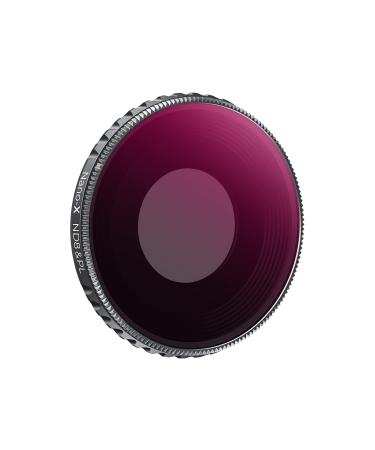 K&F Concept Osmo Action 3 ND8/PL Lens Filter, 28 Multi-Coated Neutral Density & Polarizing Effect 2-in-1 Filter Compatible with DJI Osmo Action 3 ND8&PL
