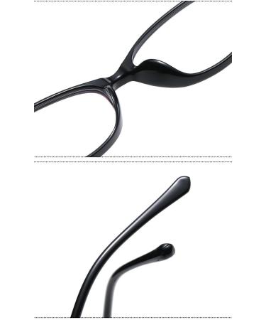 Qinzhenz Trendy Reading Glasses - Anti-Blue Light & UV Protection for Men & Women (+100 Gray) - Stylish Presbyopia Readers - Buy Online on GoSupps.com