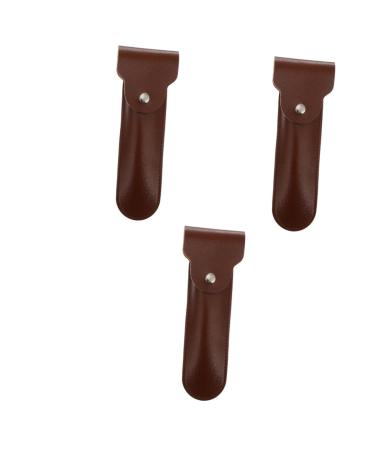 Frcolor 3st razor holster traveler nasiser for men travel needs razor plane pocket shavering pocket head razor clothing razor razor shell PU rasier case razor box