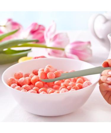 Vicloon Baby Fork and Spoon Set - 6 Pcs Silicone Self-Feeding Weaning Spoons Forks for Kids, Toddlers, Children, and Infants - Blue/Pink/Gray - Buy Online on GoSupps.com