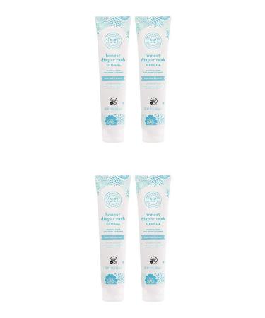 Honest Diaper Rash Cream  2.5 Ounce (4 Bottles)