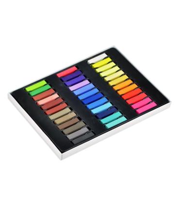 Ipetboom 36 hair tonic blue purple hair pencils for kids hair easter party hair chalk for hair