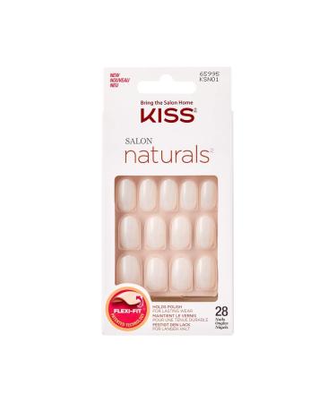 KISS Salon Natural Nail - Break Even White 1 piece (1 pack)