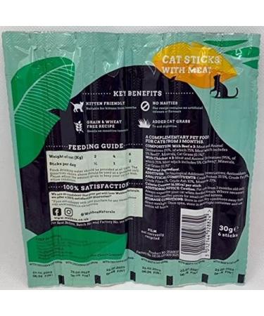 SUOL Naturals cat sticks with cat grass 30g - Buy Online on GoSupps.com