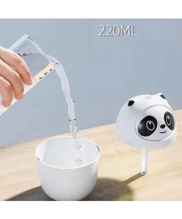 Portable Mini USB Humidifier with Light - Whisper-Quiet Air Cleaner for Home, Office, Bedroom, Baby Room - Buy Online on GoSupps.com