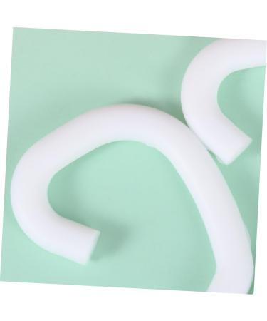 Healeved 60 STK Face Cover Hooks for Headphones - Anti-Strangulation Mask Hooks Clothes Rack Hearing Protection White 4.8x3.3cm 3PCS - International Shipping - Buy Online on GoSupps.com